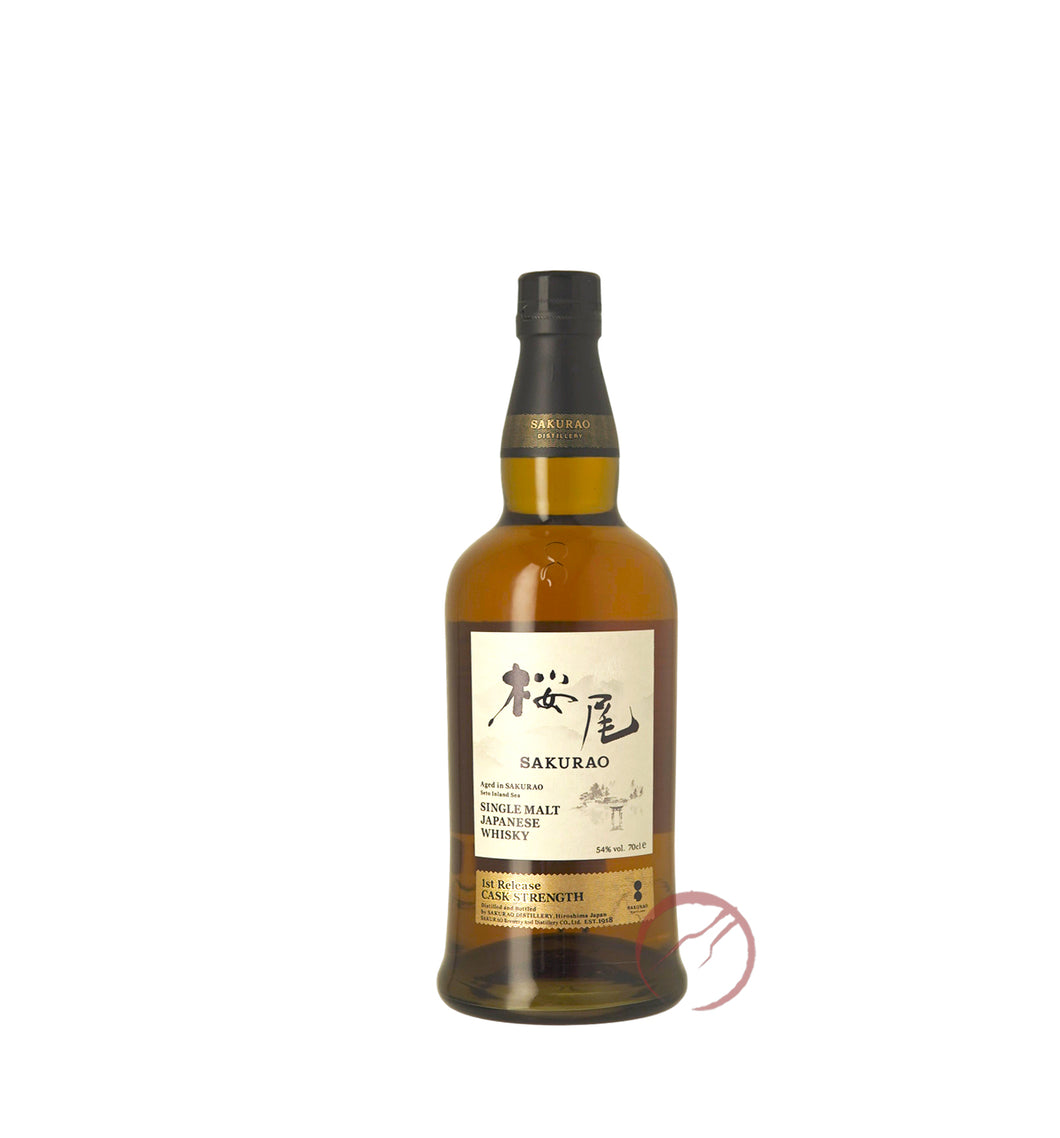 Sakurao Single Malt Japanese Whisky 1st Release Cask Strength