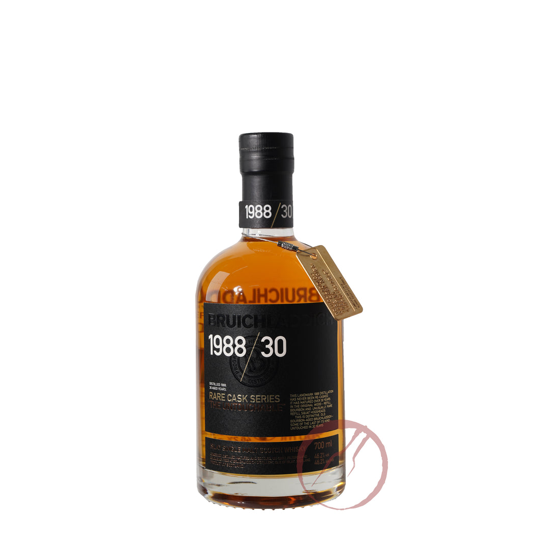 Bruichladdich 1988/30 Aged Years Rare Cask Series Bourbon: The Untouchable