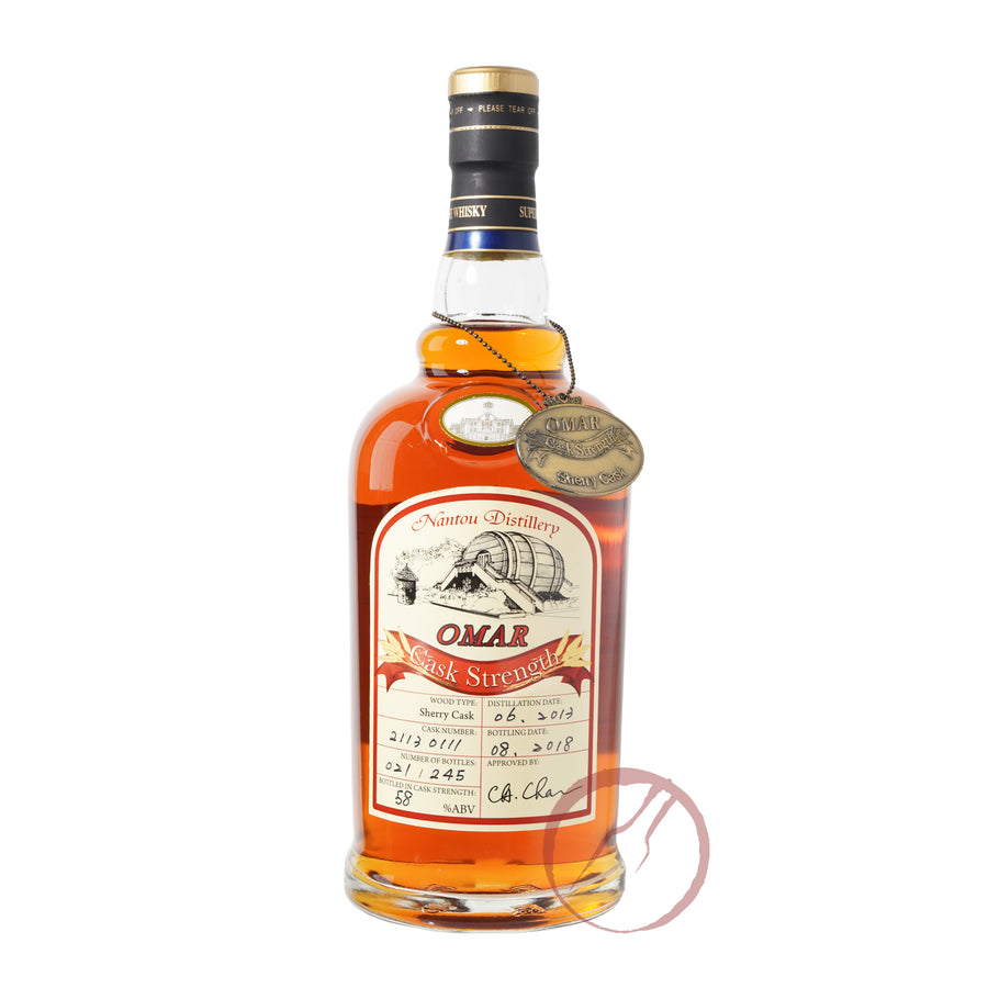 Omar Cask Strength Single Malt Whisky Sherry Cask