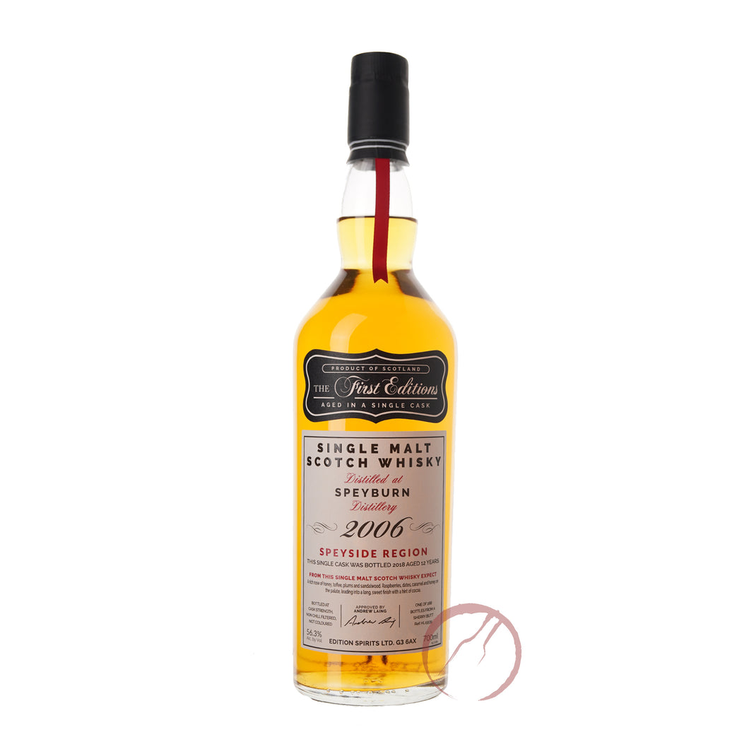 The First Editions Speyburn 2006 12 Year Old